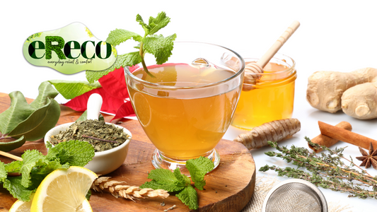 ERECO Tea/ Spicy Ginger Mint For Relieving Cold and Flu Naturally