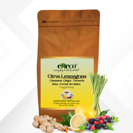 ERECO Lemongrass Tea with Lemon, Ginger and Turmeric